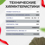 Брезент влагостойкий 500 г/м2, 3х3 м - stroymarket66.ru - Нижний Новгород