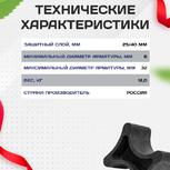 Фиксатор арматуры косточка 25/40 упаковка 1000 шт. - stroymarket66.ru - Нижний Новгород