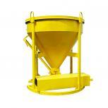 Бадья для бетона БН 1,0 м3 низкая c лотком - stroymarket66.ru - Нижний Новгород