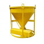 Бадья для бетона БН 1,0 м3 низкая c лотком - stroymarket66.ru - Нижний Новгород