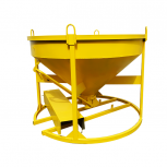 Бадья для бетона БН 1,5 м3 низкая с лотком - stroymarket66.ru - Нижний Новгород