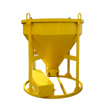 Бадья для бетона БН 1,0 м3 низкая c лотком - stroymarket66.ru - Нижний Новгород