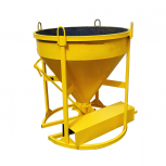 Бадья для бетона БН 1,0 м3 низкая c лотком - stroymarket66.ru - Нижний Новгород