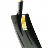 Лопата автомобильная совковая песочная (тип1) с деревянным черенком и ручкой - stroymarket66.ru - Нижний Новгород