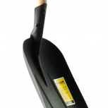 Лопата большая совковая с деревянным черенком 960 мм и ручкой - stroymarket66.ru - Нижний Новгород