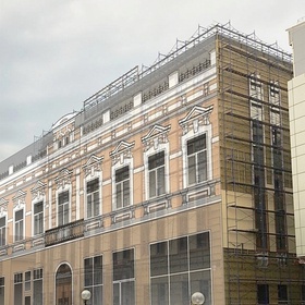 Фальшфасад сетка с изображением на строительные леса - stroymarket66.ru - Нижний Новгород