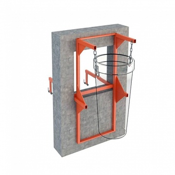 Мусоросброс кронштейн стеновой (оконный) - stroymarket66.ru - Нижний Новгород