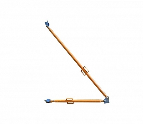 Подкос винтовой двухуровневый 4,5 м с оголовником - stroymarket66.ru - Нижний Новгород