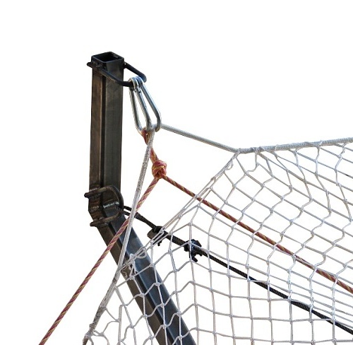 Защитно-улавливающая сетка (ЗУС) комплект кронштейн и 2 опоры с креплением - stroymarket66.ru - Нижний Новгород